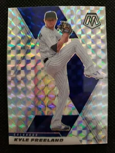 Kyle Freeland 2021 Panini Mosaic #100 Silver Mosaic Prizm Colorado Rockies - Imagen 1 de 2