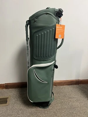 BRAND NEW STITCH LIGHTWEIGHT SL2 DARK FOREST GREEN COLOR BLOCK GOLF BAG NWT