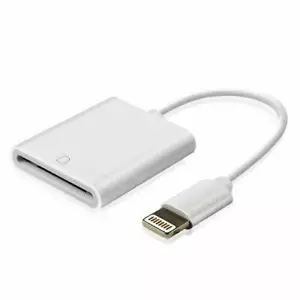 SD TF Card Adapter Camera Reader for iPad iPhone6 7 8 Plus 13 14 15 Pro X Xs - Picture 1 of 6