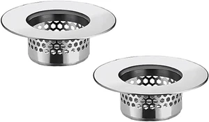 Much Hotter Bathroom Sink Strainer (2 Pack), Bathtub Drain Cover Lavatory Sink D - Picture 1 of 6