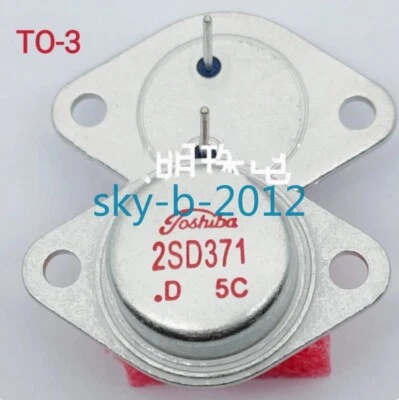 1 PCS NEW 2SD371 sealed transistor TO-3  seed triode - Image 1 of 4