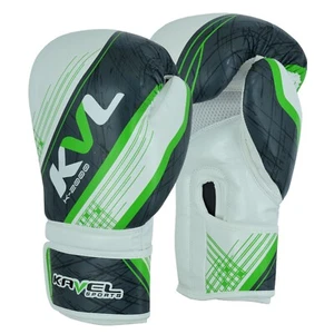 Boxing Gloves With Free Wrist Wraps Punching Heavy Bag training sparring - Picture 1 of 6
