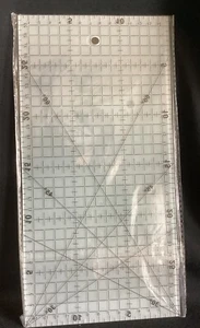 Quilting Ruler Centimeters Rectangle New 30x15cm Acrylic Patchwork Sewing - Picture 1 of 4
