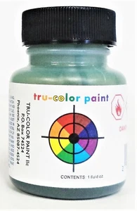 Tru-Color TCP-074 WP Western Pacific Green 1 oz Paint Bottle - Picture 1 of 3
