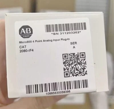 1PCS NEW Allen-Bradley 2080-IF4 4 Point Analog Input Plug-in Module  Fast ship - Image 1 of 2