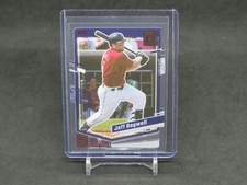 2023 PANINI CHRONICLES CLEARLY JEFF BAGWELL RED /100 HOUSTON ASTROS AR2