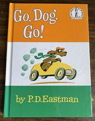 1989 GO DOG GO! by P.D. Eastman HC Beginner Books Random House Excellent! - Image 1 of 4