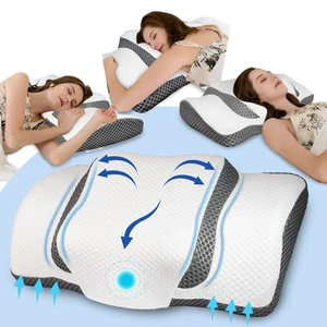 Kopfkissen Memory Foam Kissen, Ergonomisches Kopfkissen Orthopädische Kissen - Bild 1 von 14
