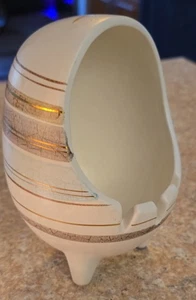 MCM Sascha Brastoff Pottery Ashtray Chiminea Signed Made In California  - Picture 1 of 8