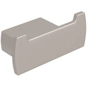 Rohl CA7D Caswell Double Robe Hook in Satin Nickel Modern Minimalism CA7DSTN - Picture 1 of 1