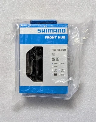 Shimano Sora HB‑RS300 28H Front Hub for Road Rim Brake – Black EHBRS300CAL OEM - Image 1 of 2