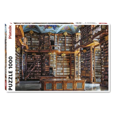 Пазл многоцветный 66x50 см 1000 шт. картон St Florian библиотечная сцена - Изображение 1 из 4