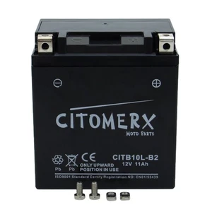 Batterie YB10L-B2  12V 11AH für Piaggio GTX 125 4T SuperHexagon12Zoll - Picture 1 of 4