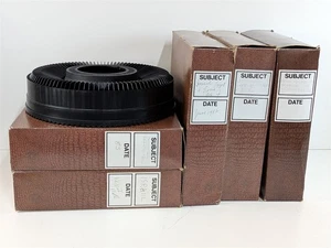 Lot of 5 Sawyer's GAF Sears S-100 Rotary Carousel Slide Trays 100 Capacity Trays - Picture 1 of 7