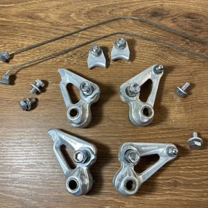 Set pinze freno a sbalzo Shimano BR-AT50 BR-AT50 MTB Touring vintage anni 80 - Foto 1 di 10