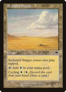 (3x) SECLUDED STEPPE - Onslaught – MTG Magic the Gathering Card - Common - Picture 1 of 5