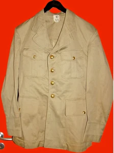 Französische Tropen-Uniformjacke 2. WK GM Größe 42 C.T. Meynier Paris - Bild 1 von 7