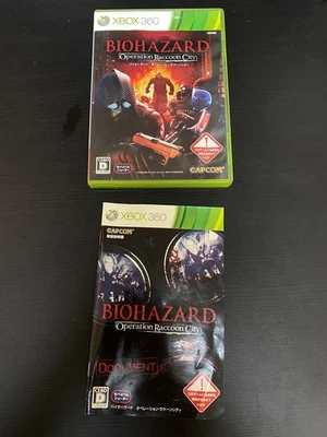 Biohazard operation Raccoon City  Import Japan Xbox 360 Japanese Resident Evil - Image 1 of 4