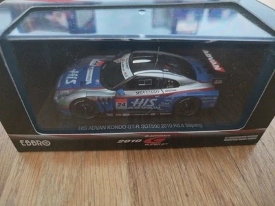 Ebbro 1/43 Nissan GT-R R35 HIS Advan Kondo Sepnag GT500 #24 Modello Auto Diecast - Immagine 1 di 2