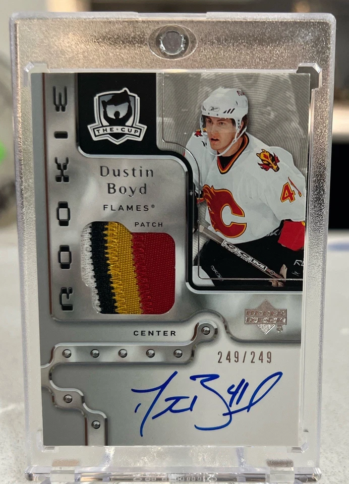 DUSTIN BOYD 2006-07 Upper Deck The Cup ROOKIE Patch Auto 249/249 - Image 1 of 1
