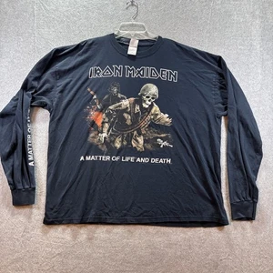 Vintage Iron Maiden Herren A Matter Of Life And Death Langarm T-Shirt XXL - Bild 1 von 10