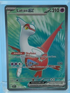 Latias ex 220/191 Holo - Ultra Rare - Pokémon Surging Sparks - NM - See Video - Picture 1 of 3