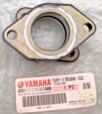 NEW GENUINE YAMAHA 1UY-13586-02 CARBURETOR JOINT - Image 1 of 4