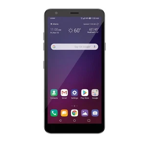 LG Escape Plus 5.45" 32GB Storage 2GB RAM Platinum Gray Cricket Wireless Prepaid - Picture 1 of 2