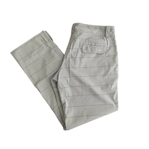 Nike Dri-Fit Golf Stretch Plaid Pants Womens Size 12 - Picture 1 of 10
