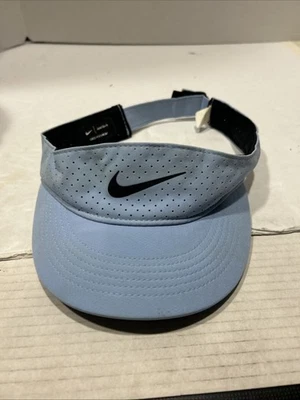 Nike Ace Visor Dri Fit Adv Tenis Pickleball Visera Talla Única Azul Foto 1 de 4