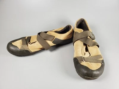 TEVA Ryley 6054 Cross Strap Hiking Trail Brown Suede Shoes Slip On Size 11.5 - Imagem 1 de 4