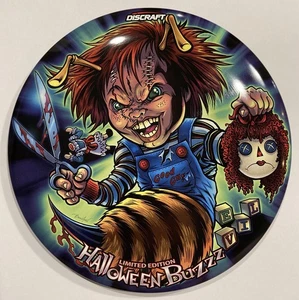 Discraft 💎 ESP Chucky Supercolor Halloween Buzzz - OOP HTF 177+ Rare 💎 - Picture 1 of 3