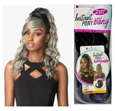 Sensationnel Pony Tail BRIT 22" color Lt1B/Lilac - Image 1 of 4