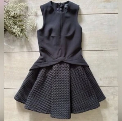 AQ / AQ Women’s Size 4 Black Dress - Image 1 of 4