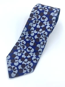 Thomas Pink Jermyn Street London Seidenkrawatte für Herren hergestellt in Großbritannien blau gepunktet - Bild 1 von 9