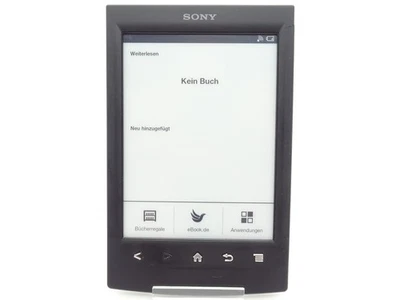 Sony PRS-T2 - eBook-Lesegerät - 4 GB - 6 Zoll - Wlan - Schwarz -Vom Händler- - Bild 1 von 4
