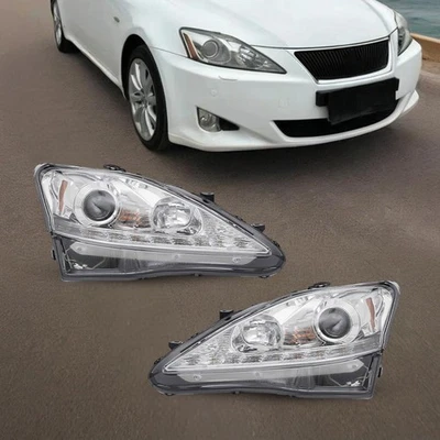Faros izquierdo+derecho LED DRL para Lexus IS250 IS350 2006-2010 DIESTRO Foto 1 de 4