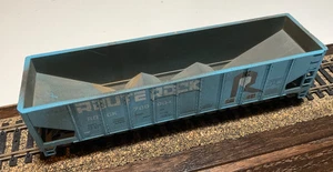 Tolva Roundhouse HO Route ROCK 700004 3 bahías azul claro personalizada suelta - Imagen 1 de 7