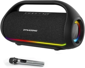 DYNASONIC S90 Altoparlante Stereo Bluetooth portatile impermeabile IPX5 80 Watt - Foto 1 di 8