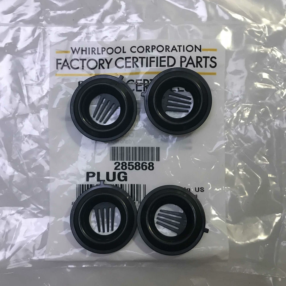 NUEVO GENUINO OEM WHIRLPOOL Lavadora Filtro Pelusa Kit Enchufe 285868 285250 285251 33... Foto 1 de 1