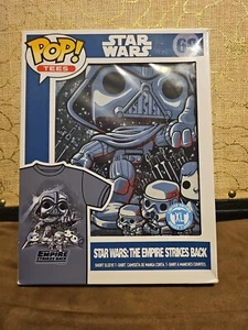 CAMISETA NUEVA EN CAJA POP STAR WARS THE EMPIRE STRIKES BACK #69 LTD TALLA XL - Imagen 1 de 7