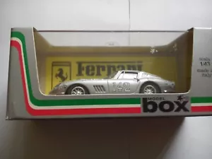 BOX 1/43 FERRARI 275 GTB/4 # 142 TOUR DE FRANCE 1969 - Picture 1 of 3