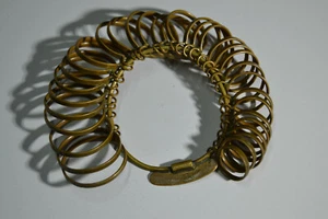 Medidor de Tamaño de Anillos Antiguo - Del 1 al 33 - Marque Deposee - Foto 1 di 5
