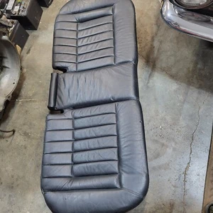 98 99 00 01 02 03 04 Audi A6 C5 Rear Seat Onyx Black - Picture 1 of 13