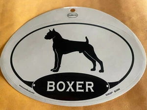 Euro Boxer Oval Decal - Picture 1 of 1