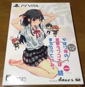 PS Vita PSV Yahari Game demo Ore no Seishun Love Come wa Machigatteiru Zoku USED - Picture 1 of 12