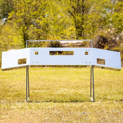 Хромированный бампер Kenworth T800 с противотуманными фарами и вырезами буксировочного крюка США 1988 - 2003 - Изображение 1 из 4