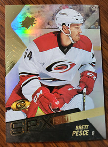 2015-16 Upper Deck SPx Hockey Rookies #119 Brett Pesce Carolina