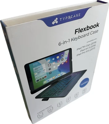 Typecase Flexbook 6 in 1 Keyboard Case 10.2" Space Gray (New in Box/Unused) - Image 1 of 4