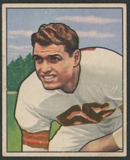 1950 Bowman #78 Dante Lavelli Cleveland Browns ~ VG